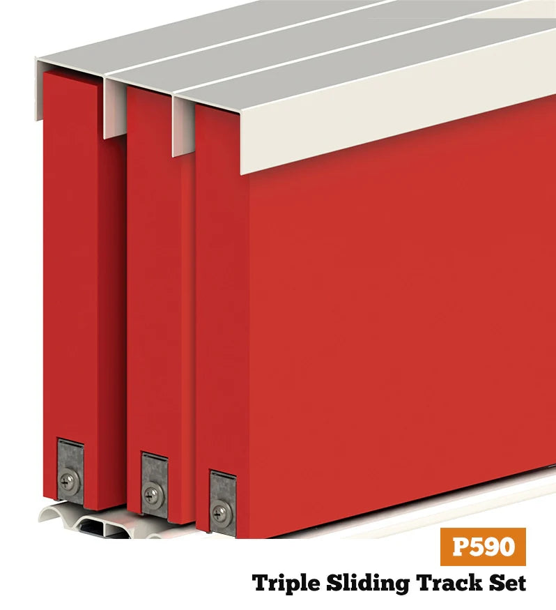 Robemaker P590 - Triple Sliding Track set – Fit EasyDoors